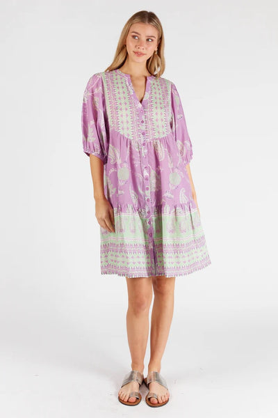 Lulalife Gianna Dress | Orchid