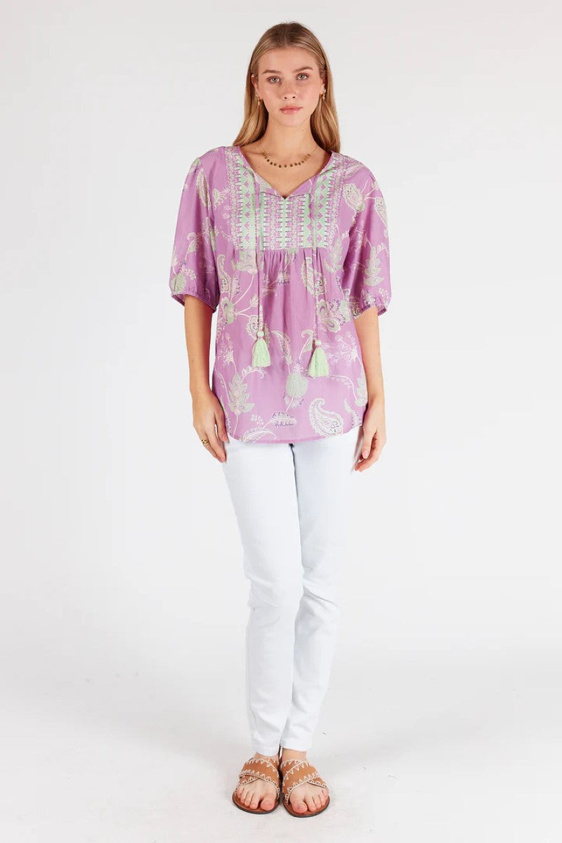 Lulalife Gianna Top | Orchid