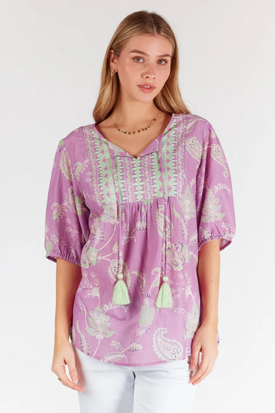 Lulalife Gianna Top | Orchid