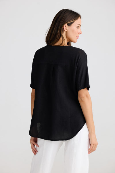 Shanty Livorno Top | Black