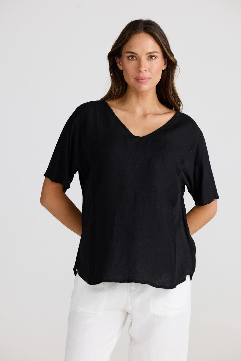 Shanty Livorno Top | Black