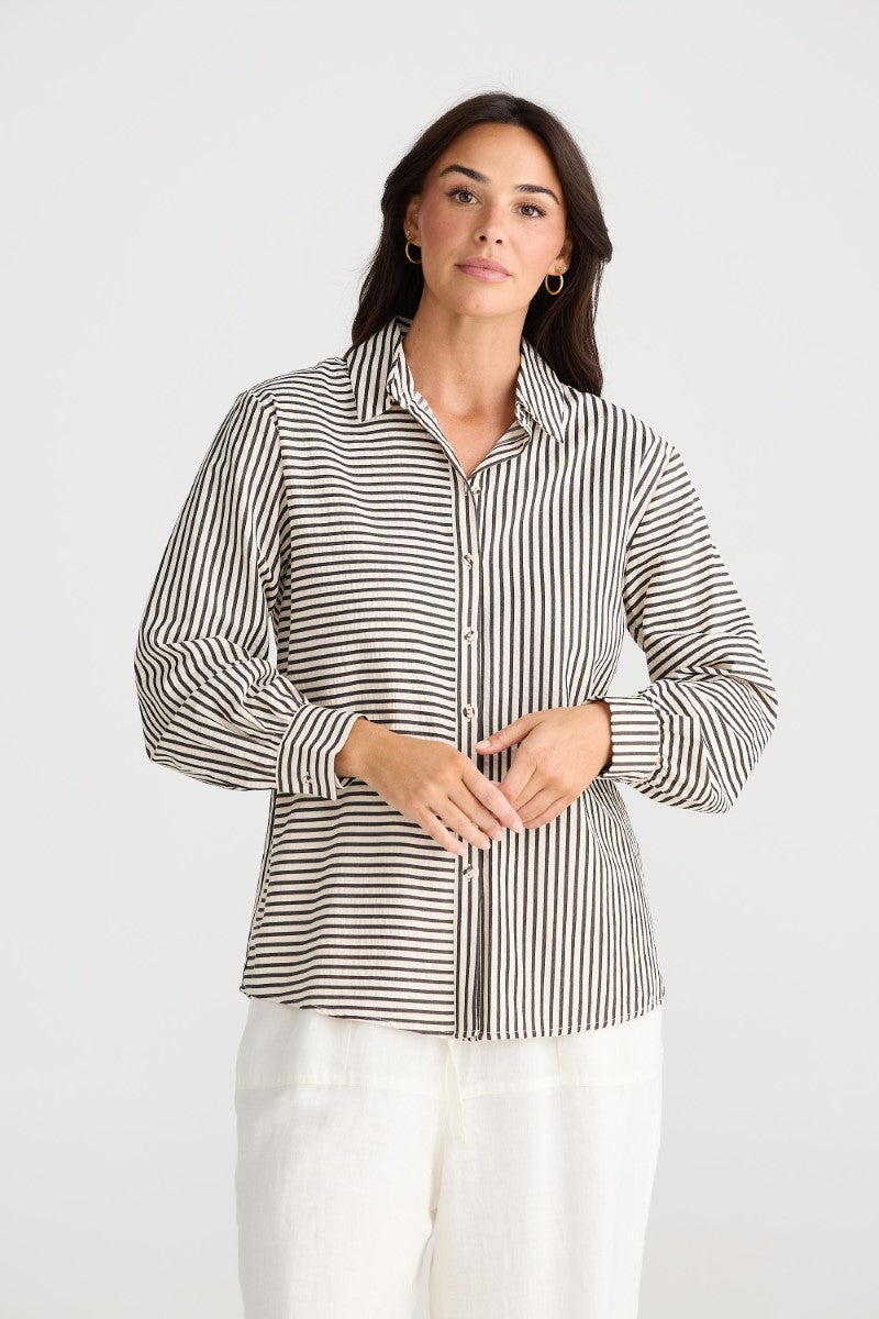 Brave + True Audrey Shirt | Stripe