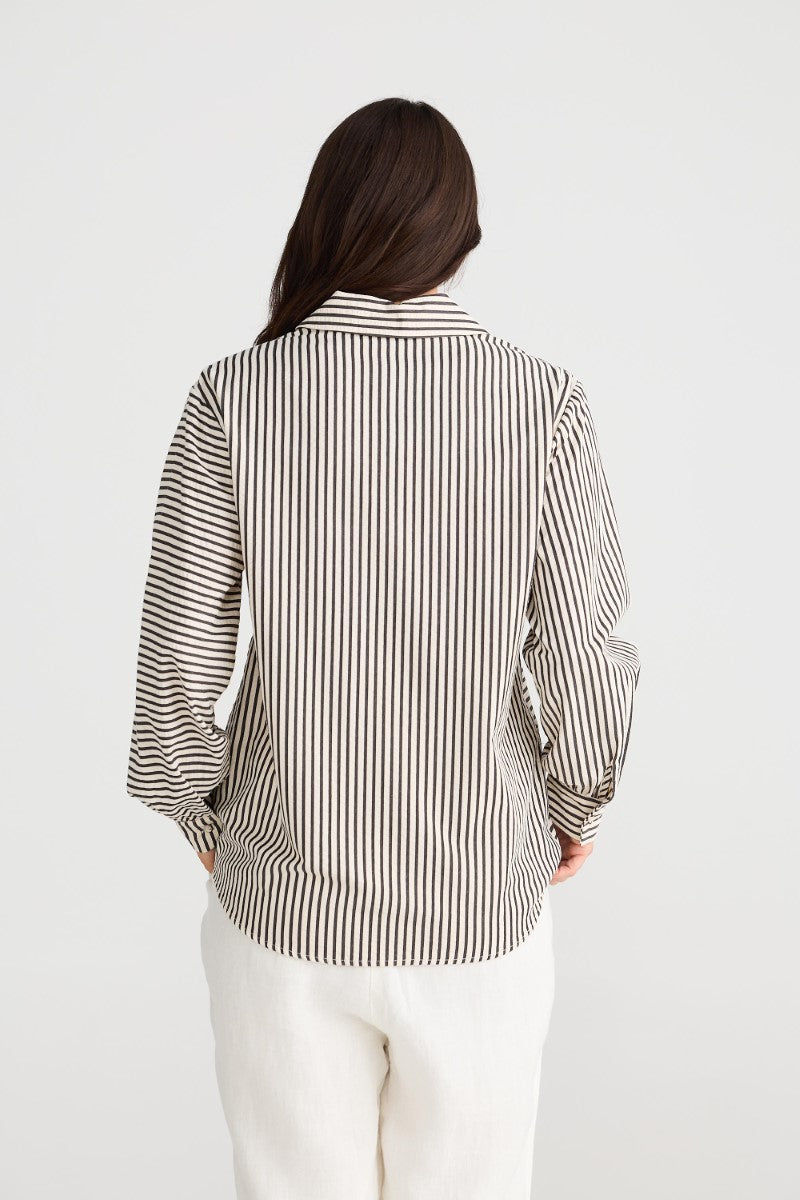 Brave + True Audrey Shirt | Stripe