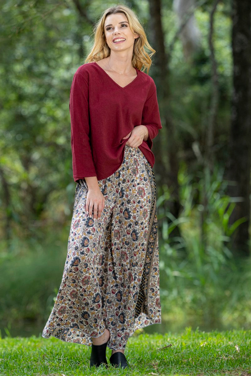 Cienna Ruby Pants | Ivy Vibe Boutique