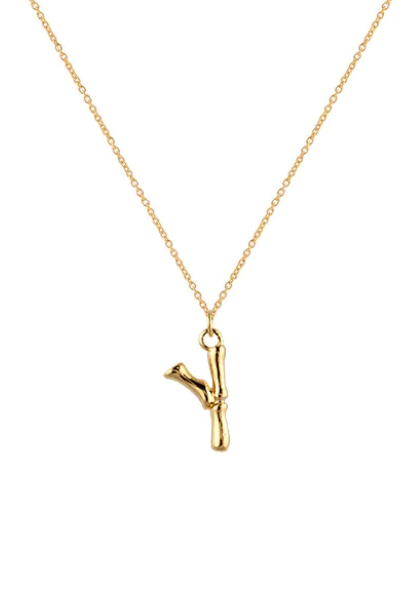 letter y necklace – Ivy Vibe